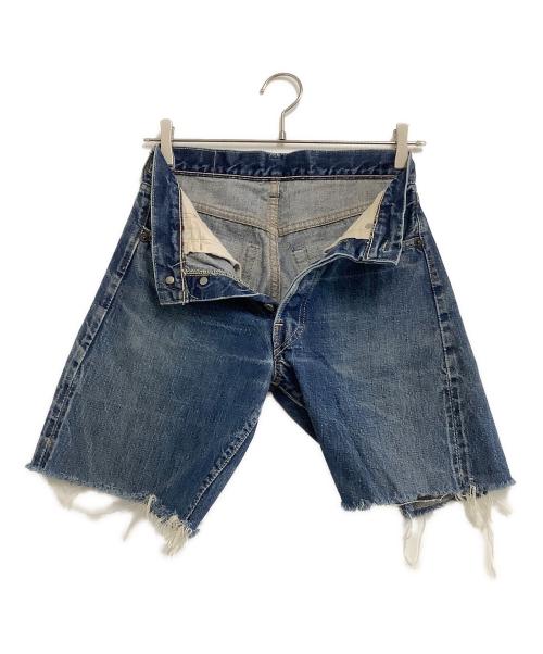 LEVI'S（リーバイス）LEVI'S (リーバイス) デニムハーフパンツ　ボタン裏2/Vステッチ インディゴ サイズ:表記なしの古着・服飾アイテム