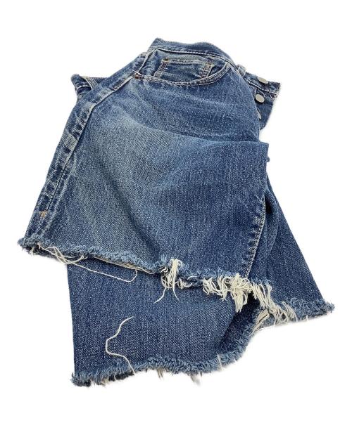 LEVI'S（リーバイス）LEVI'S (リーバイス) デニムハーフパンツ　ボタン裏2/Vステッチ インディゴ サイズ:表記なしの古着・服飾アイテム