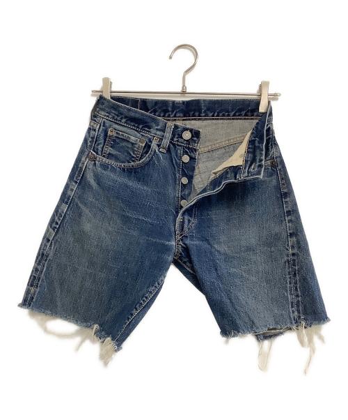 LEVI'S（リーバイス）LEVI'S (リーバイス) デニムハーフパンツ　ボタン裏2/Vステッチ インディゴ サイズ:表記なしの古着・服飾アイテム