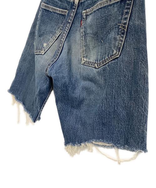 LEVI'S（リーバイス）LEVI'S (リーバイス) デニムハーフパンツ　ボタン裏2/Vステッチ インディゴ サイズ:表記なしの古着・服飾アイテム