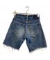 LEVI'S (リーバイス) デニムハーフパンツ　ボタン裏2/Vステッチ インディゴ サイズ:表記なし：20000円