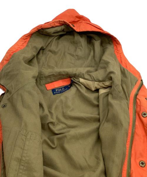 POLO RALPH LAUREN（ポロ・ラルフローレン）POLO RALPH LAUREN (ポロ・ラルフローレン) フーデッドジャケット オレンジ サイズ:XLの古着・服飾アイテム