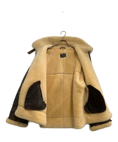 B-3（ビー３）B-3 (ビー３) B-3ジャケット ブラウン サイズ:Lの古着・服飾アイテム