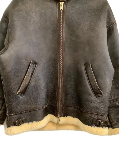 B-3（ビー３）B-3 (ビー３) B-3ジャケット ブラウン サイズ:Lの古着・服飾アイテム