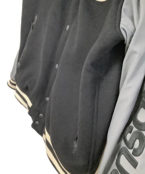 VANSON（バンソン）VANSON (バンソン) スタジャン　STREET TRACK ブラック×グレー サイズ:XXLの古着・服飾アイテム