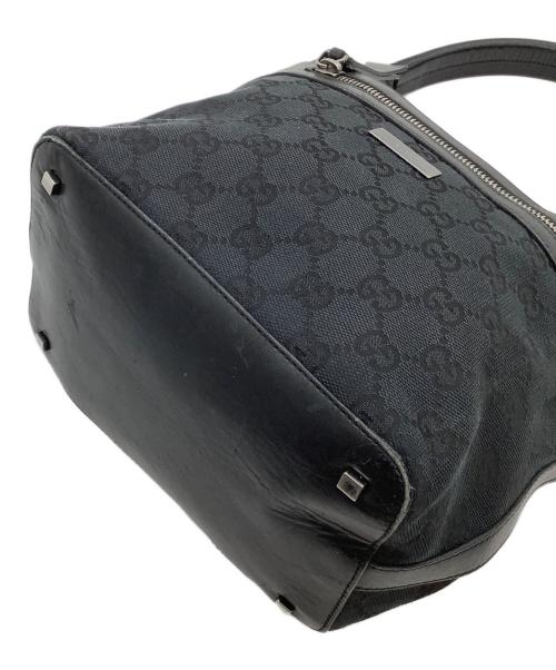 GUCCI（グッチ）GUCCI (グッチ) セミショルダーバッグ GG ブラックの古着・服飾アイテム