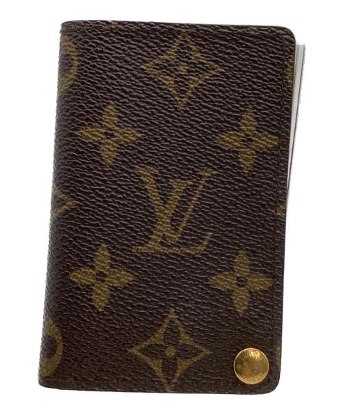 LOUIS VUITTON（ルイ ヴィトン）LOUIS VUITTON (ルイ ヴィトン) カードケース　モノグラム　ポルト カルト・クレディ プレッシオン ブラウンの古着・服飾アイテム