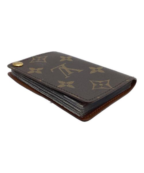 LOUIS VUITTON（ルイ ヴィトン）LOUIS VUITTON (ルイ ヴィトン) カードケース　モノグラム　ポルト カルト・クレディ プレッシオン ブラウンの古着・服飾アイテム