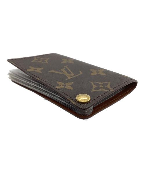 LOUIS VUITTON（ルイ ヴィトン）LOUIS VUITTON (ルイ ヴィトン) カードケース　モノグラム　ポルト カルト・クレディ プレッシオン ブラウンの古着・服飾アイテム