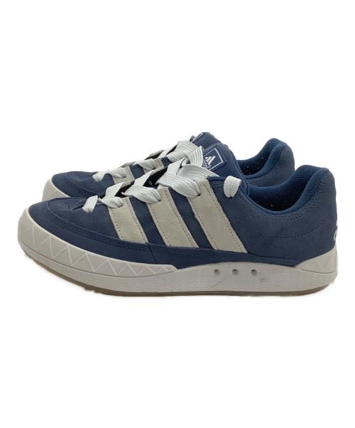 adidas（アディダス）adidas (アディダス) ローカットスニーカー ADIMATIC ブルー サイズ:25の古着・服飾アイテム