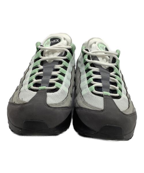 NIKE（ナイキ）NIKE (ナイキ) ローカットスニーカー AIR MAX95 ブラック×グリーン サイズ:26の古着・服飾アイテム