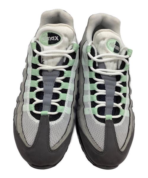 NIKE（ナイキ）NIKE (ナイキ) ローカットスニーカー AIR MAX95 ブラック×グリーン サイズ:26の古着・服飾アイテム