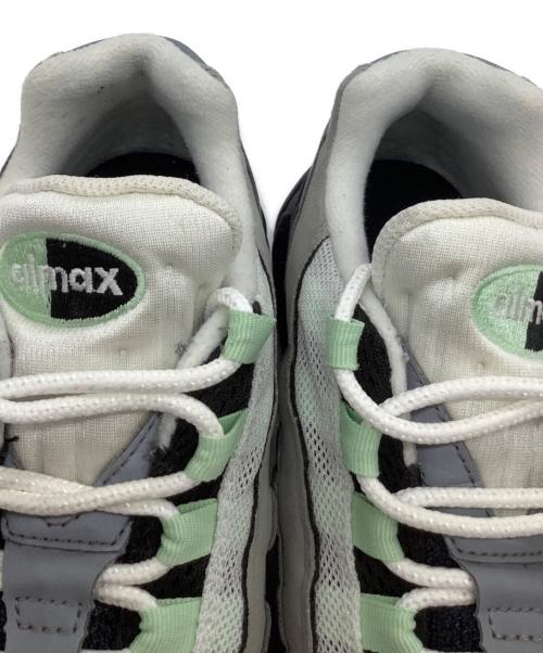 NIKE（ナイキ）NIKE (ナイキ) ローカットスニーカー AIR MAX95 ブラック×グリーン サイズ:26の古着・服飾アイテム