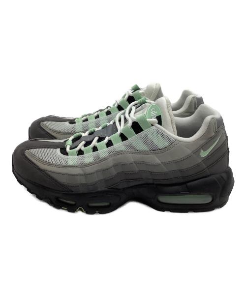 NIKE（ナイキ）NIKE (ナイキ) ローカットスニーカー AIR MAX95 ブラック×グリーン サイズ:26の古着・服飾アイテム