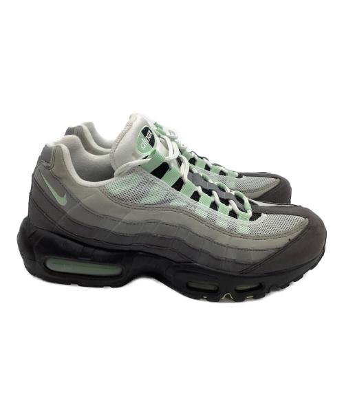 NIKE（ナイキ）NIKE (ナイキ) ローカットスニーカー AIR MAX95 ブラック×グリーン サイズ:26の古着・服飾アイテム