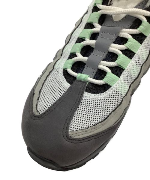 NIKE（ナイキ）NIKE (ナイキ) ローカットスニーカー AIR MAX95 ブラック×グリーン サイズ:26の古着・服飾アイテム