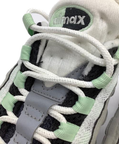 NIKE（ナイキ）NIKE (ナイキ) ローカットスニーカー AIR MAX95 ブラック×グリーン サイズ:26の古着・服飾アイテム