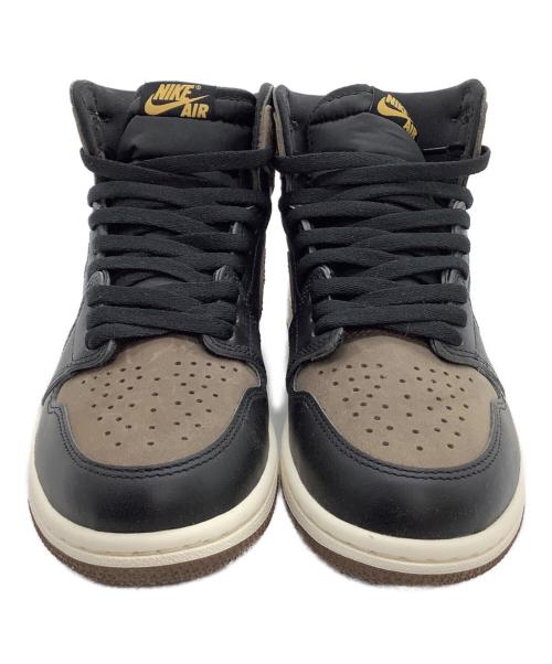 NIKE（ナイキ）NIKE (ナイキ) ハイカットスニーカー Air Jordan 1 Retro High OG ブラック×ブラウン サイズ:25の古着・服飾アイテム