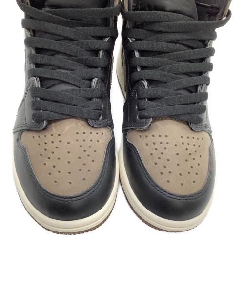 NIKE（ナイキ）NIKE (ナイキ) ハイカットスニーカー Air Jordan 1 Retro High OG ブラック×ブラウン サイズ:25の古着・服飾アイテム