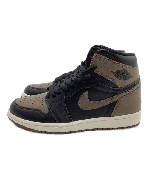 NIKE（ナイキ）NIKE (ナイキ) ハイカットスニーカー Air Jordan 1 Retro High OG ブラック×ブラウン サイズ:25の古着・服飾アイテム