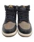 NIKE (ナイキ) ハイカットスニーカー Air Jordan 1 Retro High OG ブラック×ブラウン サイズ:25：22000円