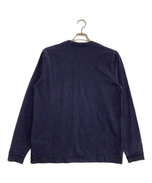stussy（ステューシー）stussy (ステューシー) 長袖Tシャツ ネイビー サイズ:Mの古着・服飾アイテム