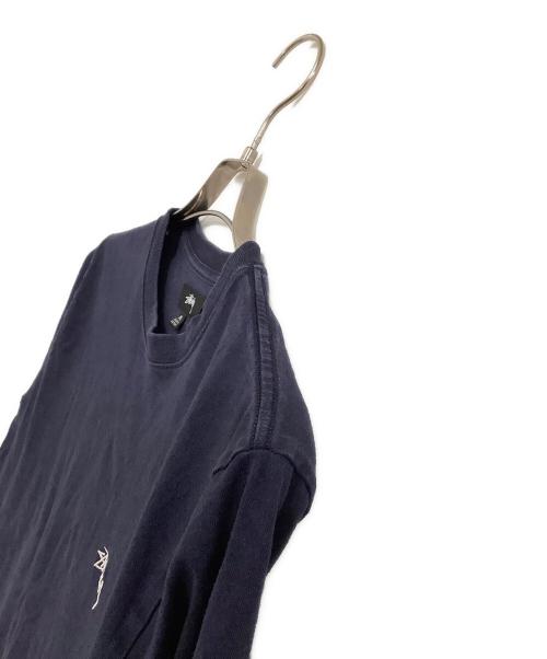 stussy（ステューシー）stussy (ステューシー) 長袖Tシャツ ネイビー サイズ:Mの古着・服飾アイテム