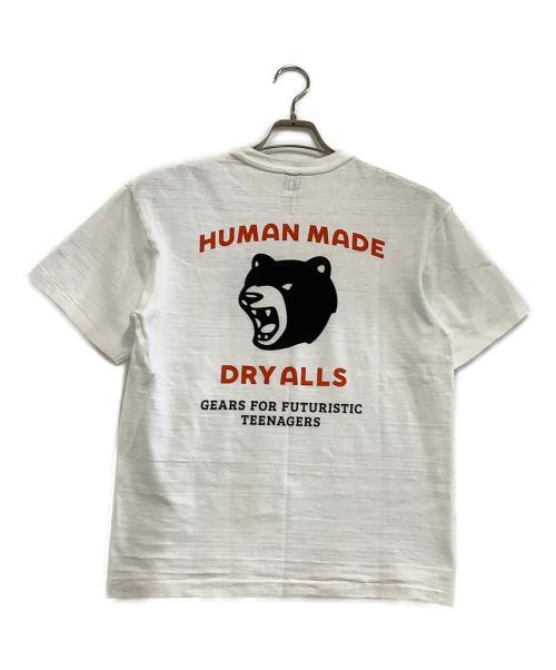 HUMAN MADE（ヒューマンメイド）HUMAN MADE (ヒューマンメイド) 半袖カットソー ホワイト サイズ:Mの古着・服飾アイテム