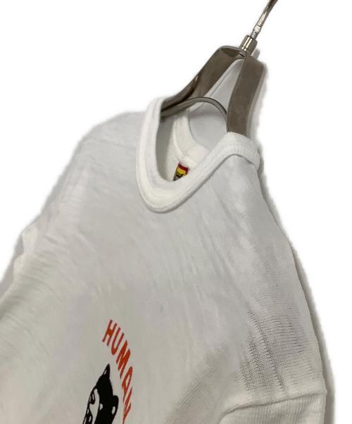 HUMAN MADE（ヒューマンメイド）HUMAN MADE (ヒューマンメイド) 半袖カットソー ホワイト サイズ:Mの古着・服飾アイテム