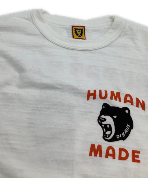 HUMAN MADE（ヒューマンメイド）HUMAN MADE (ヒューマンメイド) 半袖カットソー ホワイト サイズ:Mの古着・服飾アイテム