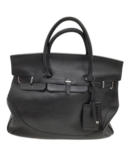 PELLE MORBIDA（ペッレモルビダ）PELLE MORBIDA (ペッレモルビダ) トートバッグ　Maiden Voyage　フラップボストンバッグ 　 ブラックの古着・服飾アイテム