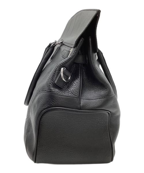 PELLE MORBIDA（ペッレモルビダ）PELLE MORBIDA (ペッレモルビダ) トートバッグ　Maiden Voyage　フラップボストンバッグ 　 ブラックの古着・服飾アイテム