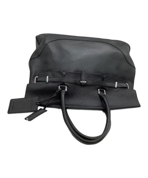 PELLE MORBIDA（ペッレモルビダ）PELLE MORBIDA (ペッレモルビダ) トートバッグ　Maiden Voyage　フラップボストンバッグ 　 ブラックの古着・服飾アイテム