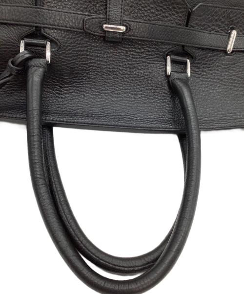 PELLE MORBIDA（ペッレモルビダ）PELLE MORBIDA (ペッレモルビダ) トートバッグ　Maiden Voyage　フラップボストンバッグ 　 ブラックの古着・服飾アイテム