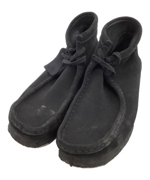CLARKS ORIGINALS（クラークス オリジナルズ）Clarks Originals (クラークス オリジナルズ) ワラビーシューズ ブラック サイズ:UK 7の古着・服飾アイテム