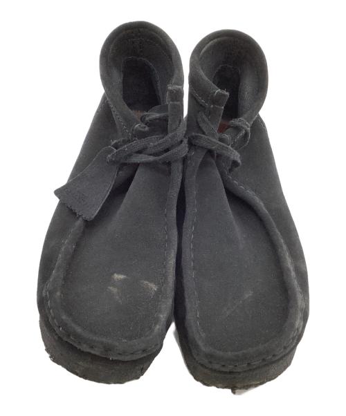CLARKS ORIGINALS（クラークス オリジナルズ）Clarks Originals (クラークス オリジナルズ) ワラビーシューズ ブラック サイズ:UK 7の古着・服飾アイテム