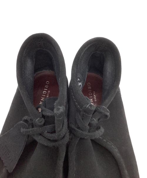 CLARKS ORIGINALS（クラークス オリジナルズ）Clarks Originals (クラークス オリジナルズ) ワラビーシューズ ブラック サイズ:UK 7の古着・服飾アイテム