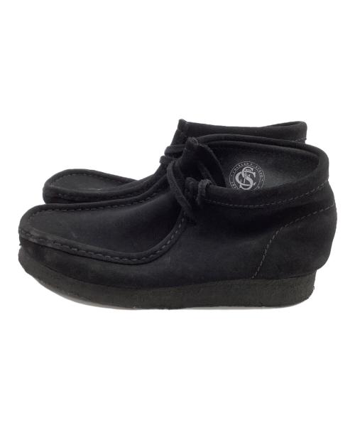 CLARKS ORIGINALS（クラークス オリジナルズ）Clarks Originals (クラークス オリジナルズ) ワラビーシューズ ブラック サイズ:UK 7の古着・服飾アイテム