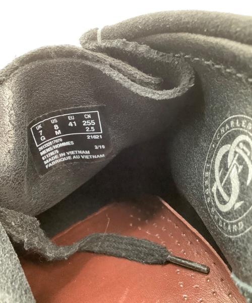CLARKS ORIGINALS（クラークス オリジナルズ）Clarks Originals (クラークス オリジナルズ) ワラビーシューズ ブラック サイズ:UK 7の古着・服飾アイテム