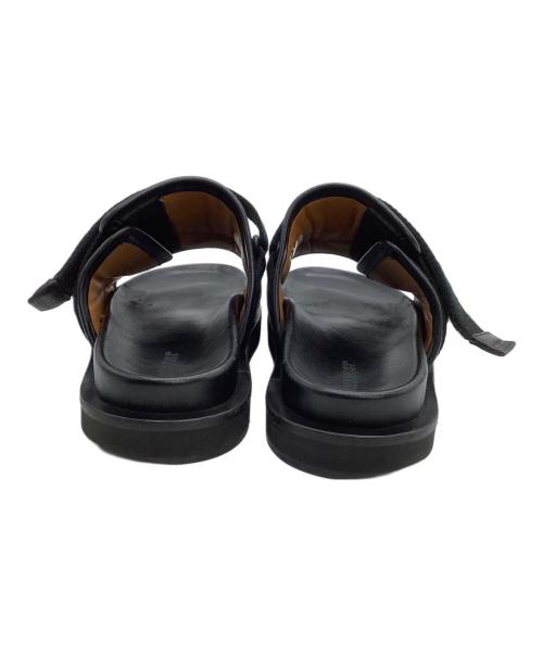 AMBUSH（アンブッシュ）AMBUSH (アンブッシュ) レザーサンダル PADDED SANDAL ブラック サイズ:45の古着・服飾アイテム
