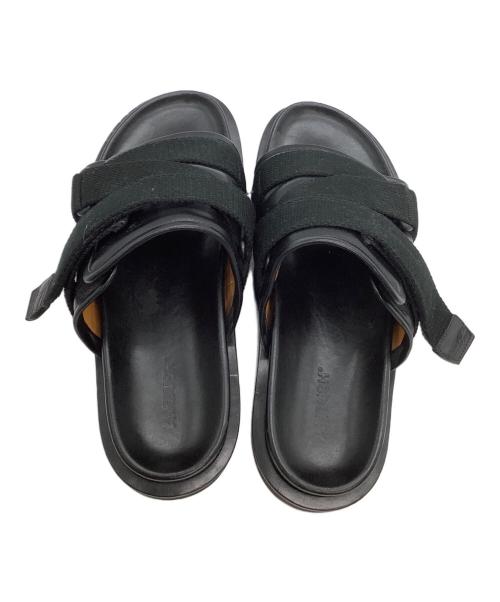 AMBUSH（アンブッシュ）AMBUSH (アンブッシュ) レザーサンダル PADDED SANDAL ブラック サイズ:45の古着・服飾アイテム