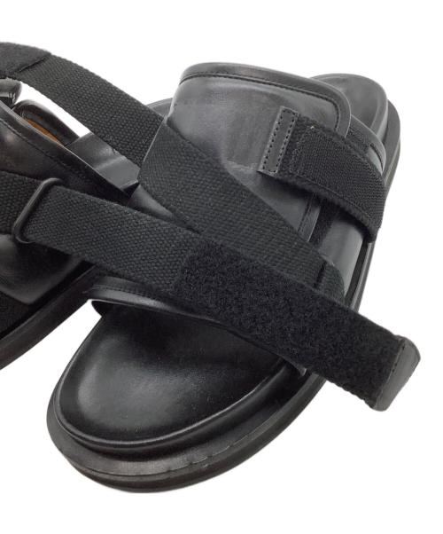 AMBUSH（アンブッシュ）AMBUSH (アンブッシュ) レザーサンダル PADDED SANDAL ブラック サイズ:45の古着・服飾アイテム
