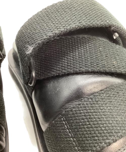 AMBUSH（アンブッシュ）AMBUSH (アンブッシュ) レザーサンダル PADDED SANDAL ブラック サイズ:45の古着・服飾アイテム
