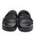 AMBUSH (アンブッシュ) レザーサンダル PADDED SANDAL ブラック サイズ:45：10000円