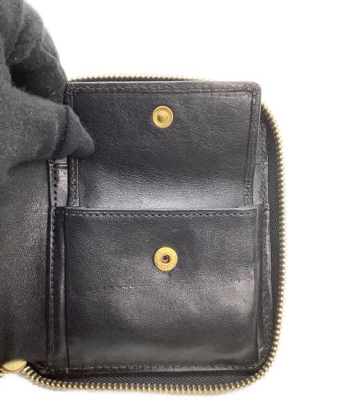 RALPH LAUREN（ラルフローレン）RALPH LAUREN (ラルフローレン) ラウンドファスナー財布 ブラックの古着・服飾アイテム