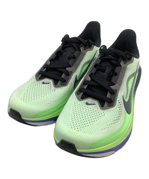 NIKE（ナイキ）NIKE (ナイキ) ランニングシューズ エア ズーム ペガサス 42 グリーン サイズ:25.5の古着・服飾アイテム
