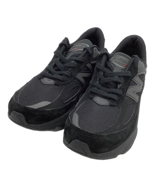 NEW BALANCE（ニューバランス）NEW BALANCE (ニューバランス) ローカットスニーカー  990v6 ブラック サイズ:27.5の古着・服飾アイテム
