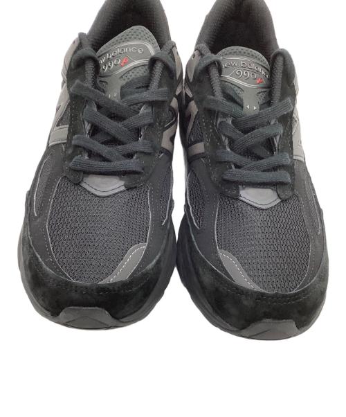 NEW BALANCE（ニューバランス）NEW BALANCE (ニューバランス) ローカットスニーカー  990v6 ブラック サイズ:27.5の古着・服飾アイテム