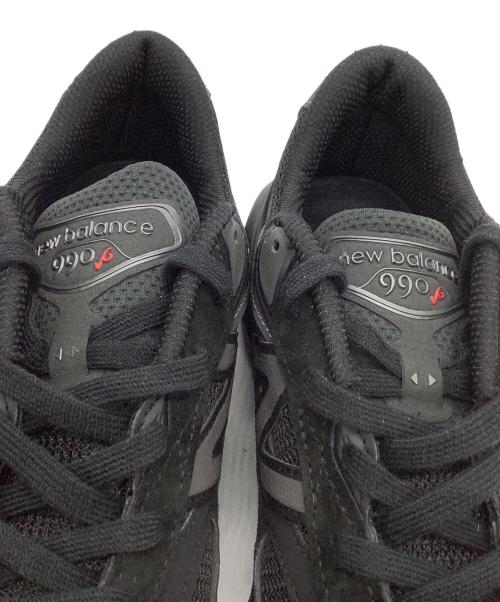 NEW BALANCE（ニューバランス）NEW BALANCE (ニューバランス) ローカットスニーカー  990v6 ブラック サイズ:27.5の古着・服飾アイテム