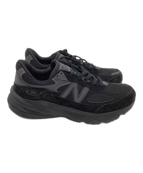 NEW BALANCE（ニューバランス）NEW BALANCE (ニューバランス) ローカットスニーカー  990v6 ブラック サイズ:27.5の古着・服飾アイテム